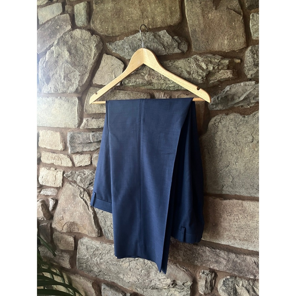J.Crew Ludlow Slim Navy Blue Wool Blend Suit Pants